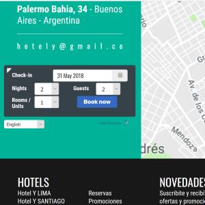 Mobile responsive online booking system for bed & breakfasts